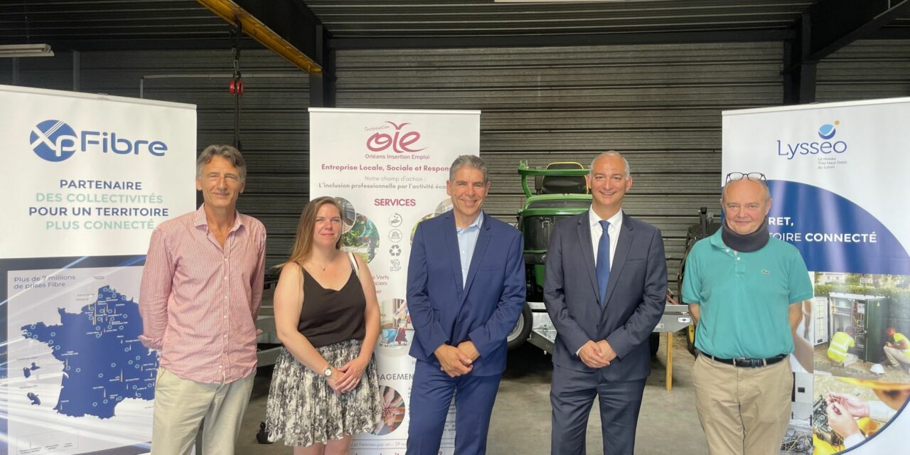 Orléans Insertion Emploi et Loiret Fibre : un partenariat au service de l’emploi et de l’inclusion